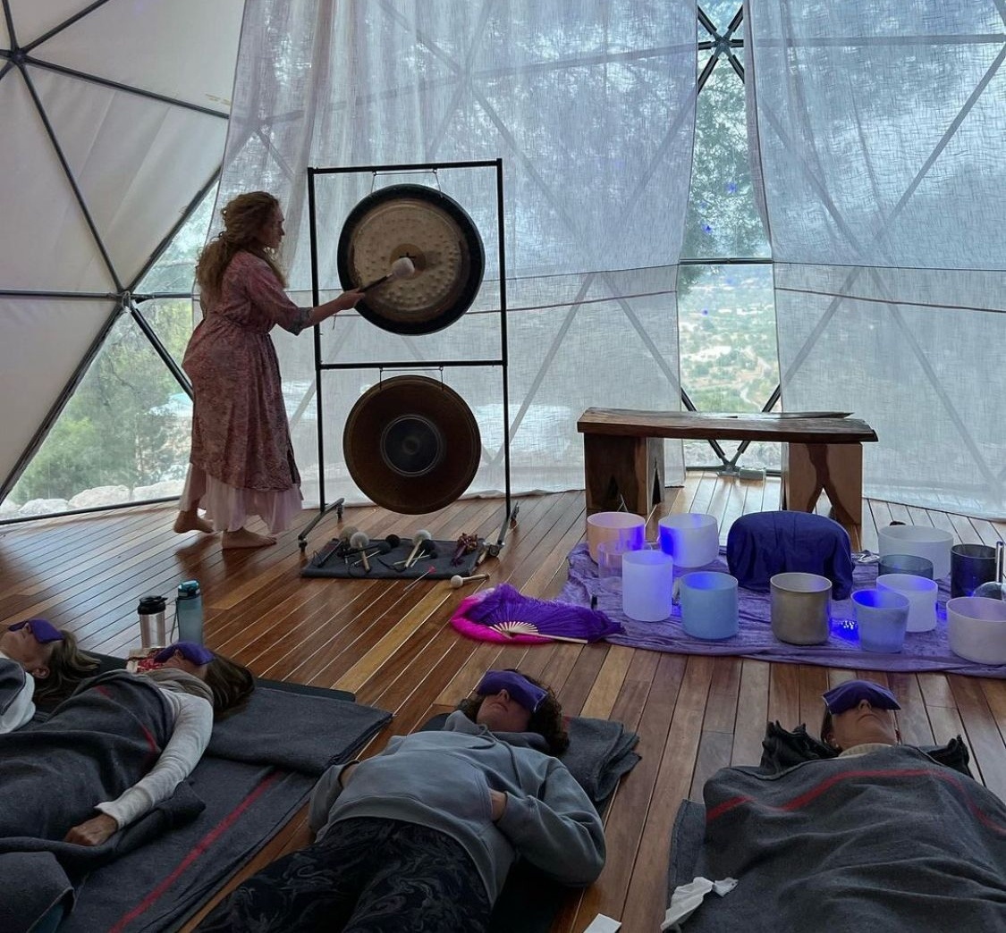 Evento grupal de Origin Voices - Ceremonia de sonido y canalización